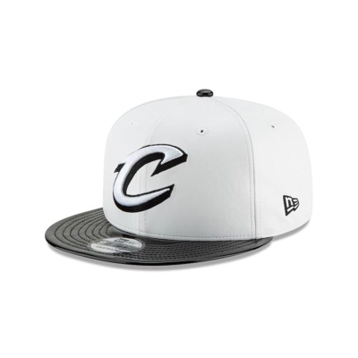 Cleveland Cavaliers Gorra | New Era NBA Retro Hook 9fifty Snapback Cap Mexico - Blancos